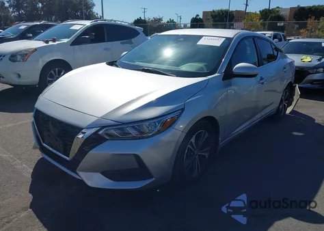 2022 Nissan Sentra Sv Xtronic Cvt из США, поврежденный, VIN 3N1AB8CV6NY239184